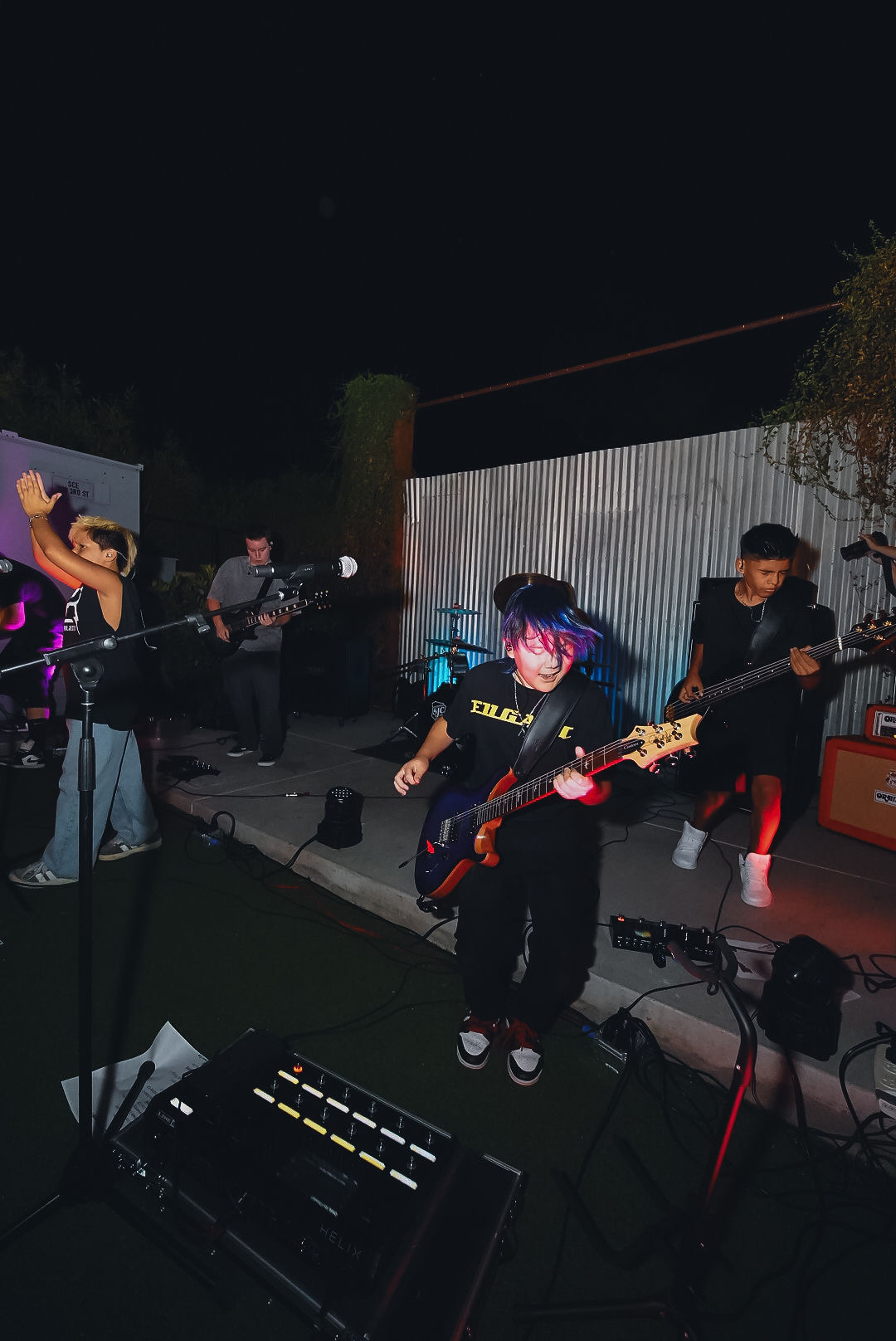 Late October live on stage